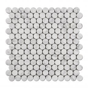 White Carrara Mosaic