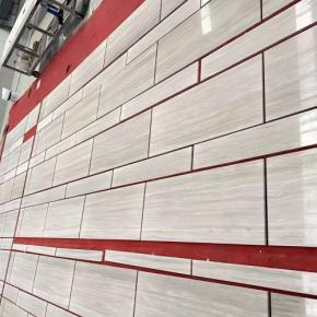White Wood Grain Marble