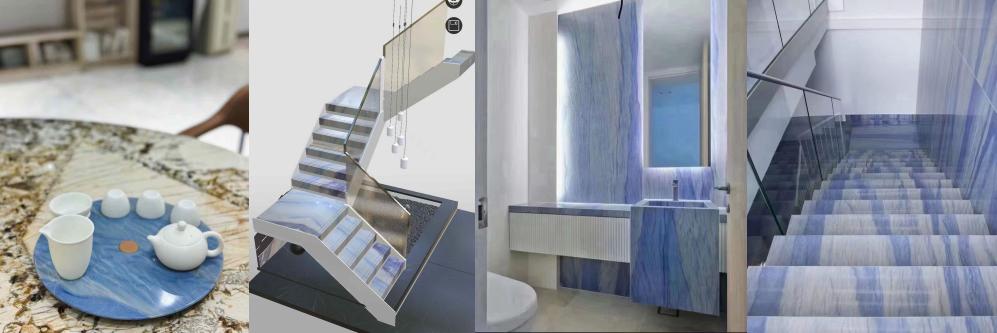 Azul Imperiale Quartzite