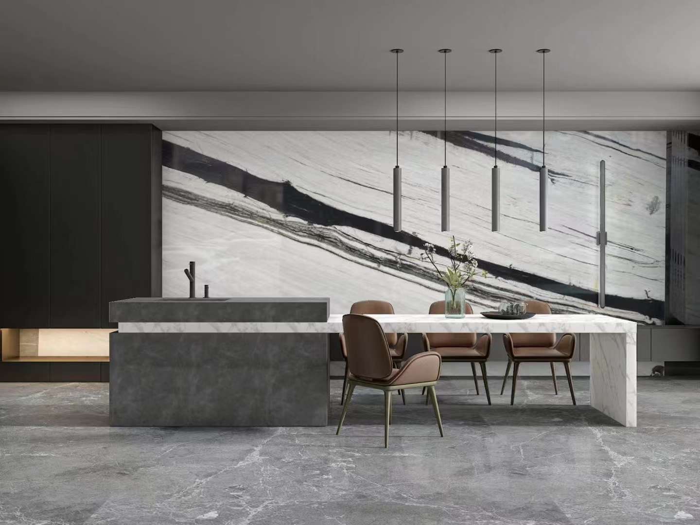 white-and-blue-marble-countertops